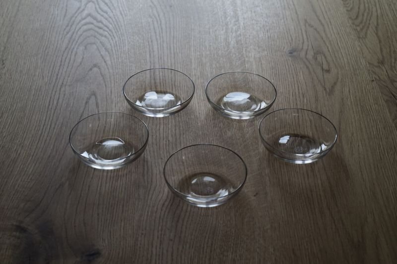 画像1: Baccarat プチガラスボウル φ8.5cm 5個セット