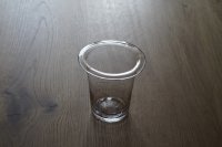 吹きガラス ジャムポット h10cm