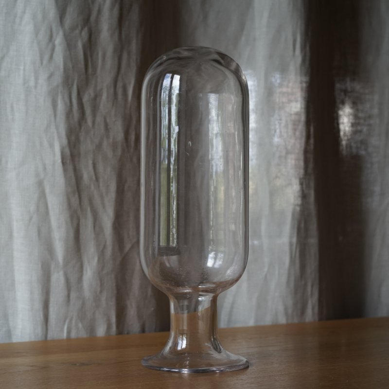 画像1: ガラス 標本薬品タコ瓶 26.3cm