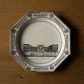 Montereau モニュメント グリザイユ オクトゴナル皿