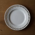 Creil&Montereau レースプレート φ21cm