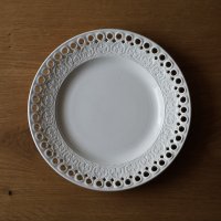 Creil&Montereau レースプレート φ21cm
