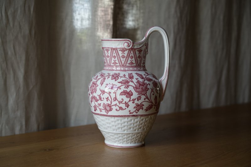 画像1: Sarreguemines Oriental ピシェ h22cm