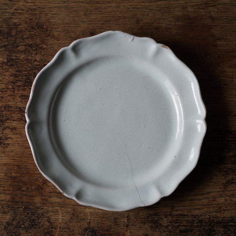 画像1: 白釉皿 φ24cm