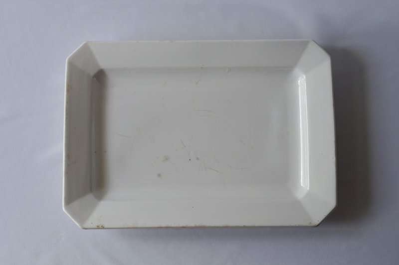 画像1: Digoin&Sarreguemines 隅切長角皿 42cm