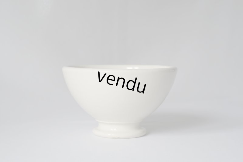 画像1: Gien 白　厚手ボウル