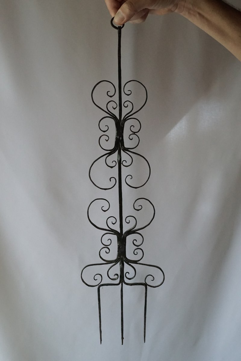 画像1: 鉄細工 ロティ用フォーク 54cm