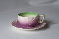 花びらレリーフ カップ&ソーサー