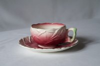 花びらレリーフ カップ&ソーサー