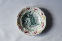 ヴィクトリア女王成婚記念小皿 φ12.5cm