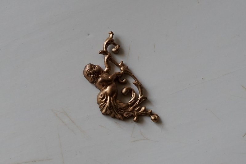 画像1:  プット メタルオーナメント 3.8×1.9cm