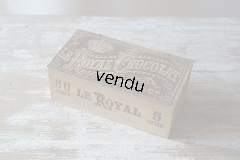 画像1: Royal Chocolat 木箱