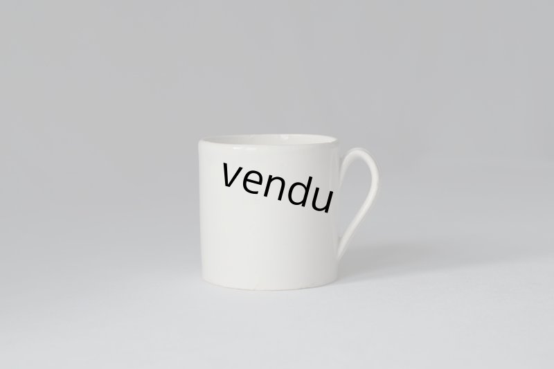 画像1: J.Vieillard & Cie 白 デミタスカップ 