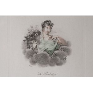 画像: 版画額装品 Le Printemps 