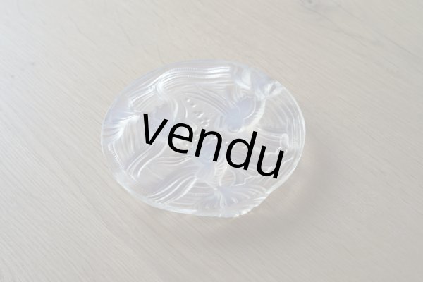 画像1: Verlys 金魚 ガラスコースター φ12.4cm