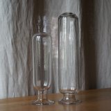画像: ガラス瓶2個セット 標本薬品タコ瓶