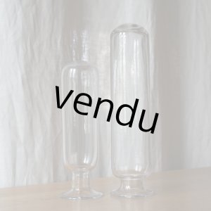 画像: ガラス瓶2個セット 標本薬品タコ瓶