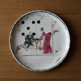 画像: Creil&Montereau 手彩色ドミノ皿