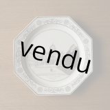 画像: Creil モニュメント グリザイユ オクトゴナル皿