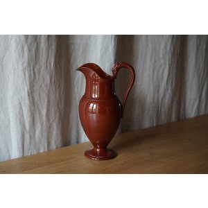 画像: Sarreguemines 赤茶 エギエール 26.3cm
