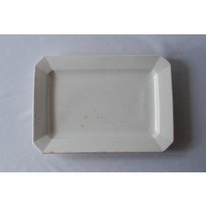 画像: Digoin&Sarreguemines 隅切長角皿 42cm