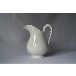画像: Sarreguemines 白 ピシェ h19cm