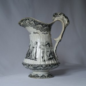 画像: ヴィクトリア女王 グリザイユピシェ h26.7cm