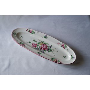 画像: Lunéville オールドストラスブール 小さめ魚皿 48cm