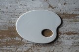 画像: Creil&Montereau 白 小さなパレット16×12cm