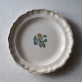 画像: Moustiers X 花絵中皿 φ28.2cm