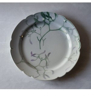 画像: Lunéville ラシュナル やどりぎ 大皿 φ34.7cm