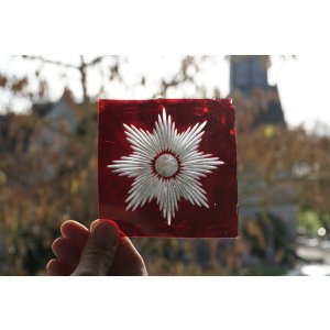 画像: 切子ガラス 11.3×11.3cm