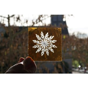 画像: 切子ガラス　12×11.9cm