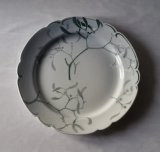 画像: Lunéville ラシュナル やどりぎ 大皿 φ34.9cm