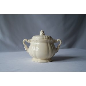 画像: Sarreguemines 花リム シュクリエ