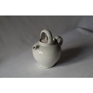 画像: 白錫釉 蓋付ガーグレット h19.8cm