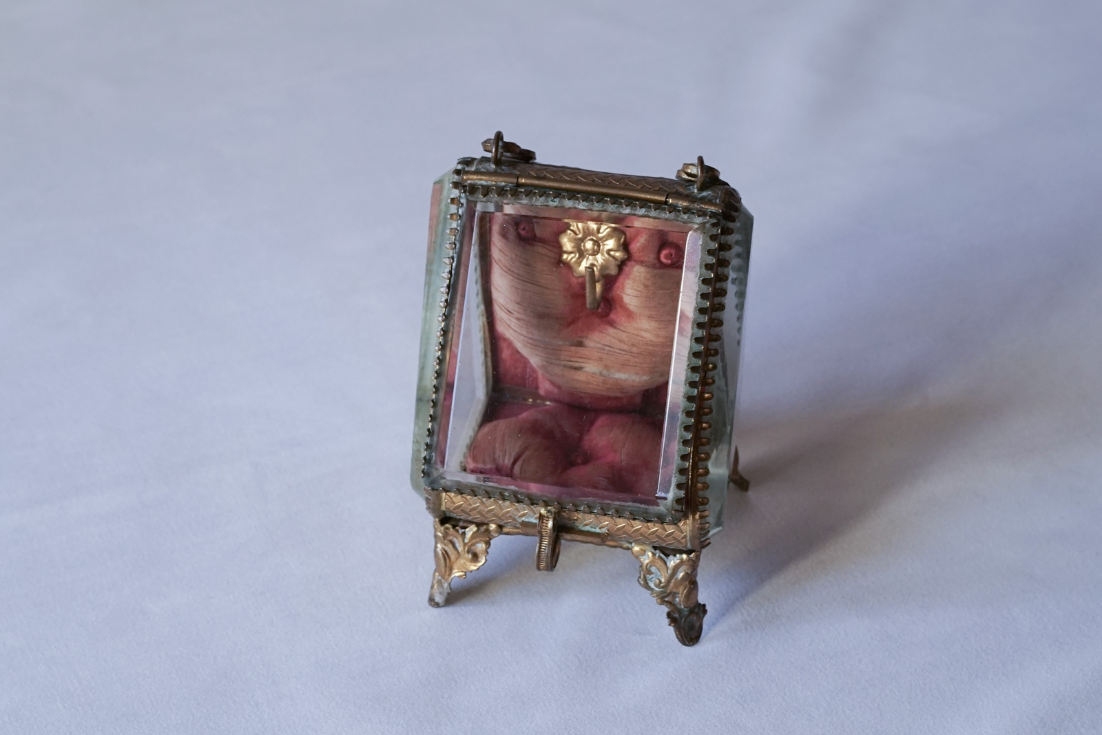 画像1: 懐中時計ケース ジュエリーケース