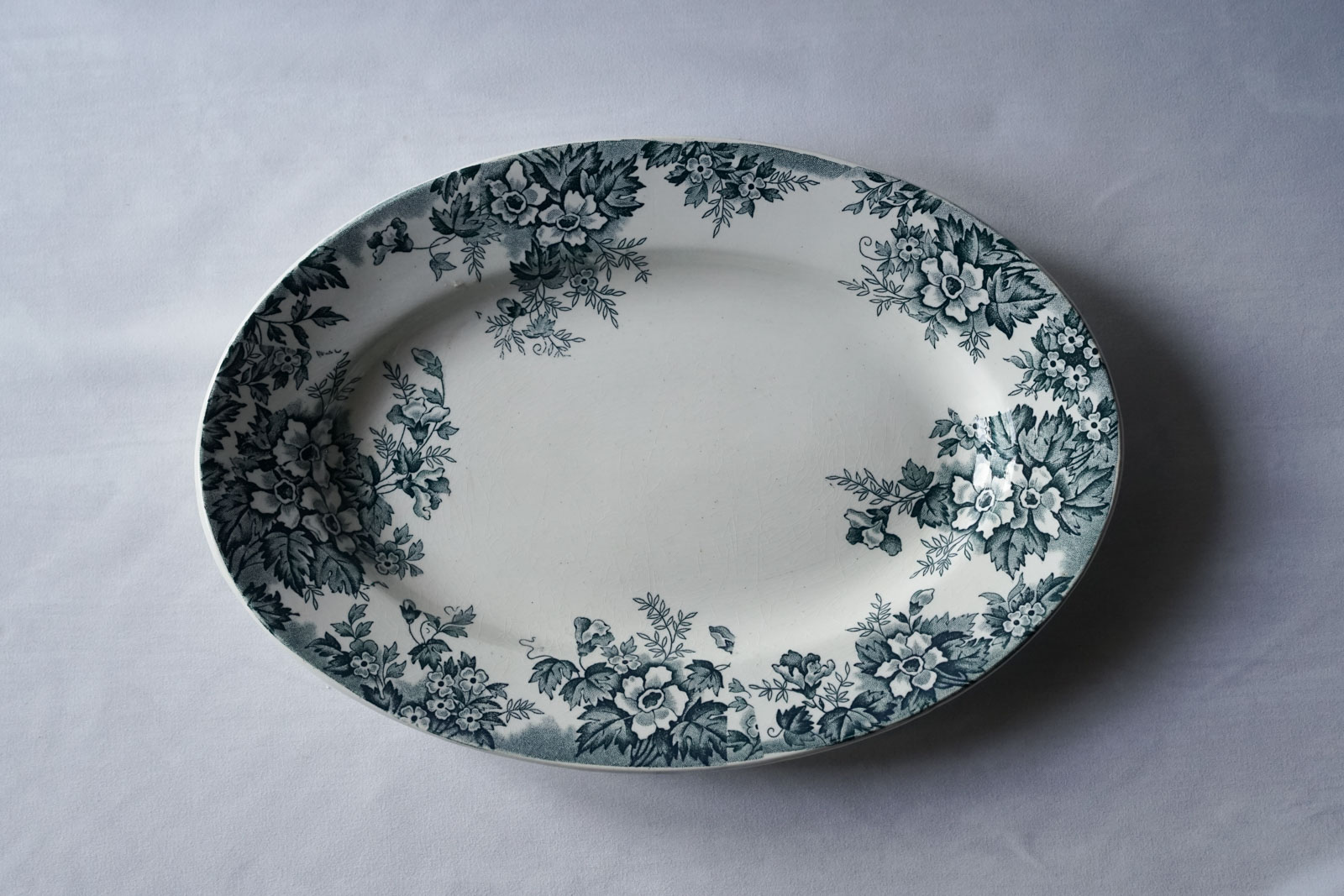 画像1: St.Amand  Marie-Louise 楕円皿 32cm